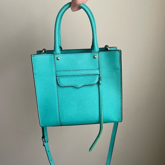 Rebecca Minkoff Mini M.A.B Tote, Green - Picture 5 of 13